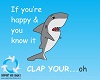 Clap your...fins?